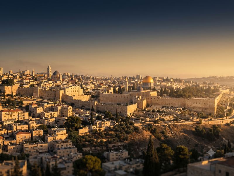 View of Jerusalem, home of Yeshivat Yeshuot Yaakov